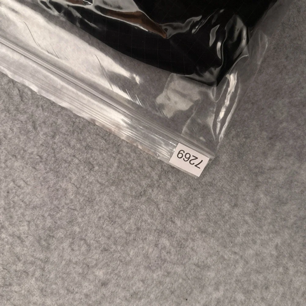 Fabletics Ripstop Cargo Joggers Womens Medium Black Windowpane Check Lightweight - Picture 8 of 8